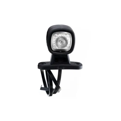 Lampa gabarit auto LED brat 68 mm rosie alba 12-36V IP68 Fristom — imaginea 3
