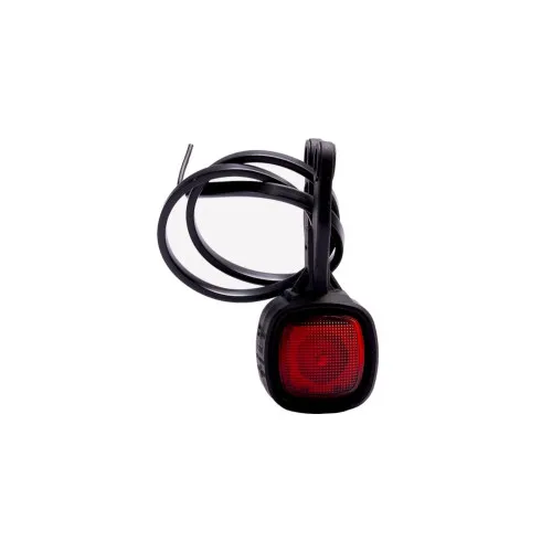 Lampa gabarit auto LED cu brat 102 mm rosie alba 12-36V IP68 Fristom