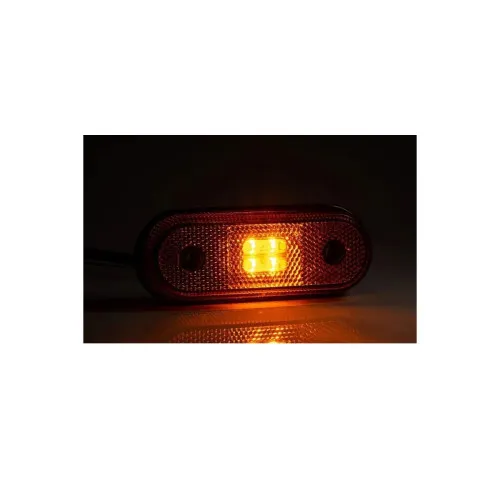 Lampa gabarit auto LED galbena 118x46 mm 12-36V Fristom — imaginea 3