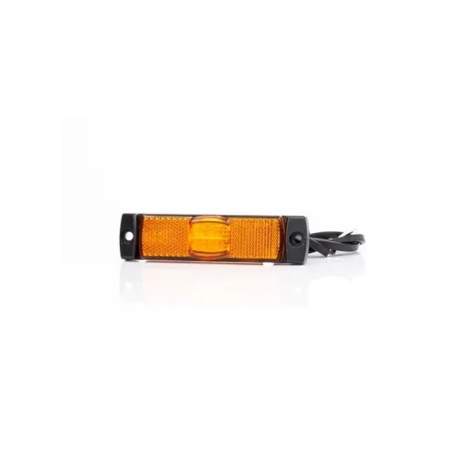Lampa gabarit auto LED galbena cu suport urechi 100x32 mm 12-36V Fristom