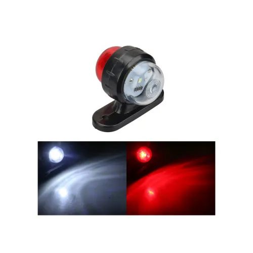 Lampa gabarit LED 12-24V lumina alb rosu — imaginea 3