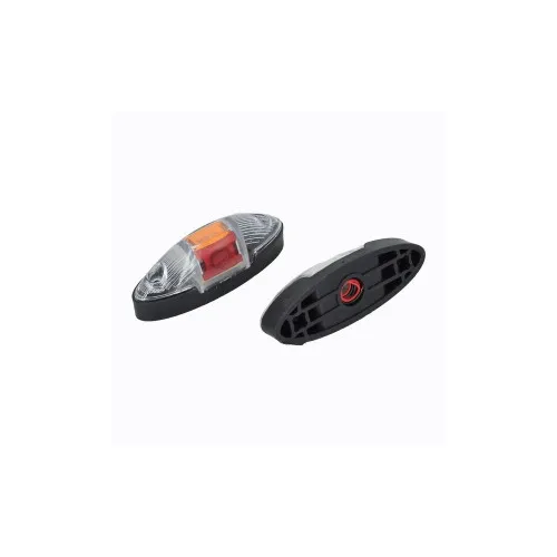 Lampa gabarit LED 24V alb galben rosu 120x40x40 mm — imaginea 2