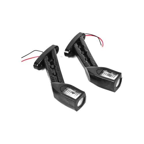 Lampa gabarit LED 24V alb portocaliu rosu 200 mm — imaginea 4