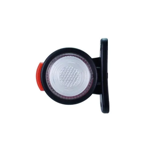 Lampa gabarit LED auto rotunda neon alb rosu 12V 24V — imaginea 4