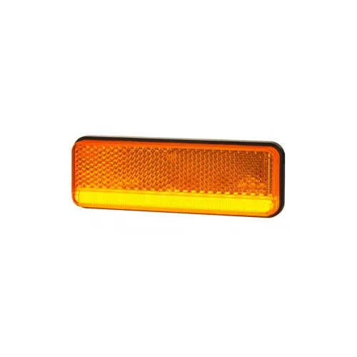 Lampa gabarit LED Neon Fristom galbena 102x35 mm 12V/24V IP68 Cod: LD 2435 — imaginea 4
