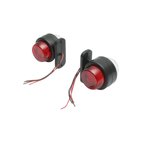 Lampa laterala gabarit auto LED 12V 24V rosu alb pentru semnalizare vehicule — imaginea 4