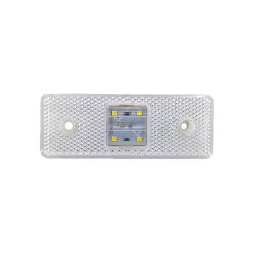 Lampa laterala LED alba 4 LED 12V/24V