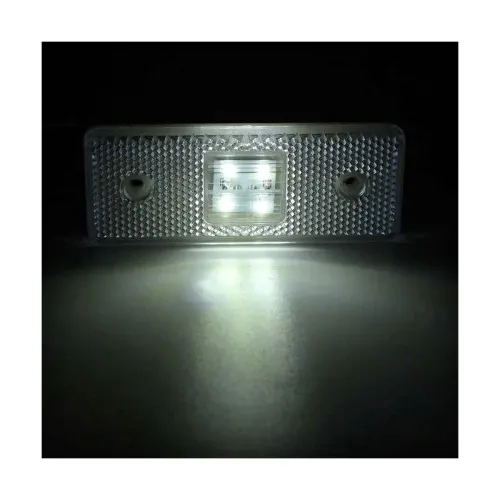 Lampa laterala LED alba 4 LED 12V — imaginea 3