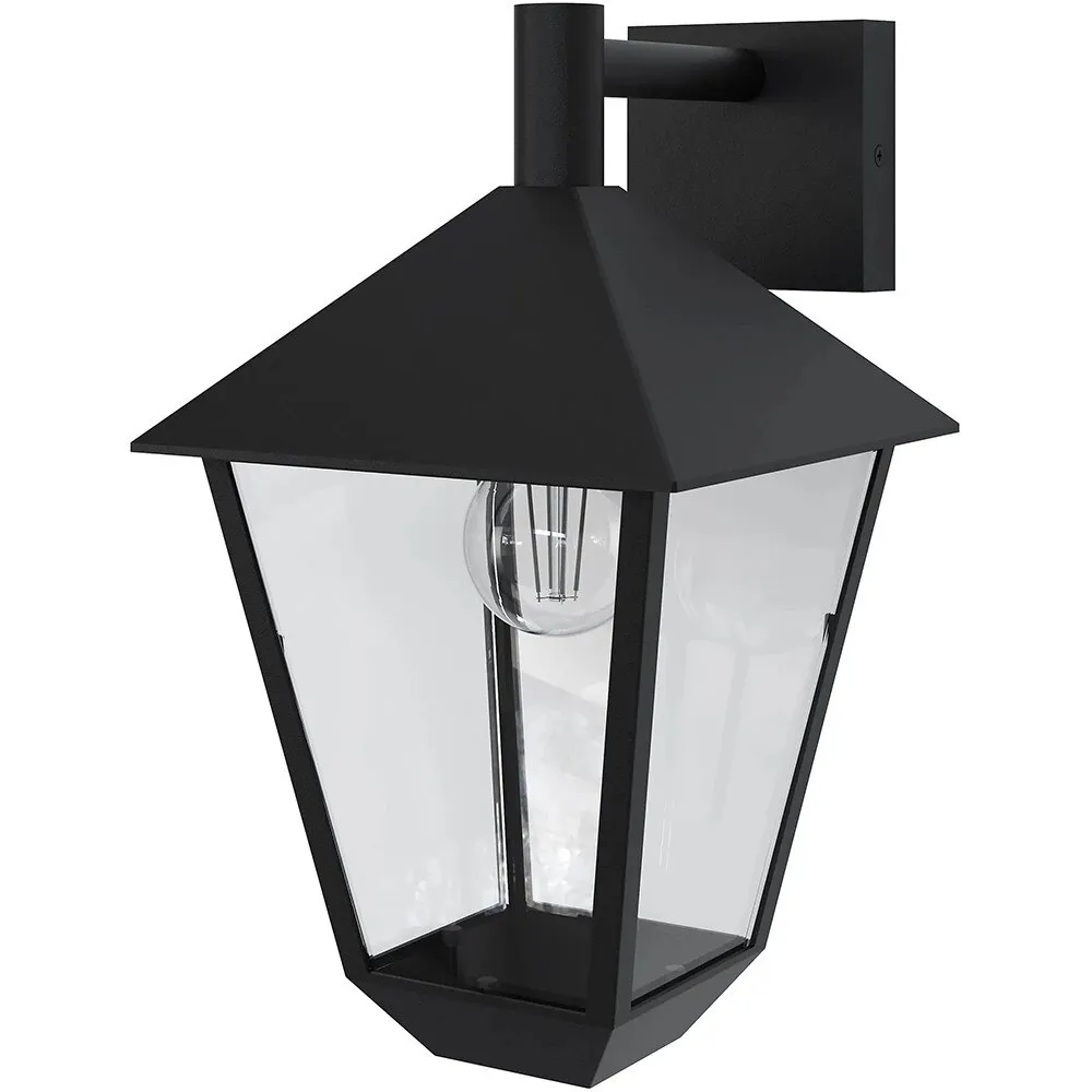 Lampa LED exterior GoodHome, E27, 25W, IP44, negru