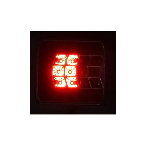Lampa LED remorca GLO-TRAC 12V-24V pozitie, stop, semnalizare si iluminare numar Stanga/Dreapta — imaginea 5