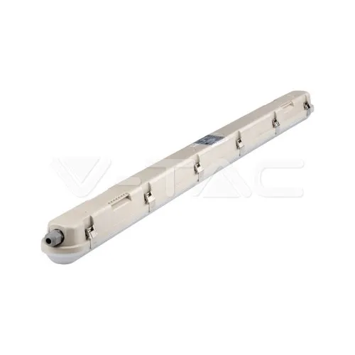 Lampa LED Rezistenta la Apa Seria M 1200mm 36W 4000K Milky Cover SS Clip 120 lm/W — imaginea 2