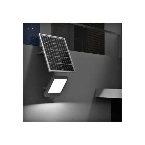Lampa LED solara 1200lm 96 LED cu panou solar 25W senzor de miscare si telecomanda — imaginea 2