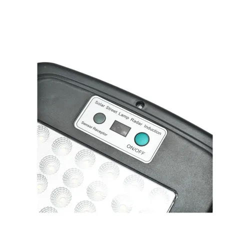 Lampa LED solara stradala 60W 6V IP65 cu panou monocristalin si senzor de miscare — imaginea 6