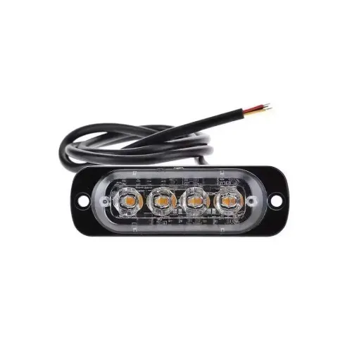 Lampa LED stroboscopica 4 LED-uri 12V-24V diverse culori