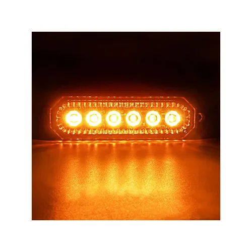 Lampa LED stroboscopica profesionala 6 LED-uri 12V-24V multiple moduri diverse culori — imaginea 4
