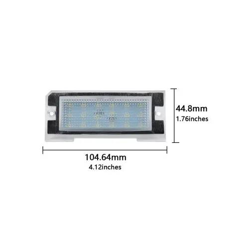Lampa numar LED compatibila Land Rover Freelander I — imaginea 3