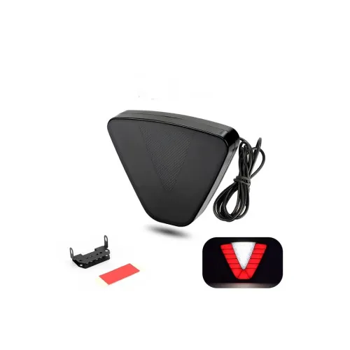 Lampa pozitie si stop frana LED F1 lumina neon rosu si alb cu joc de lumini 12V