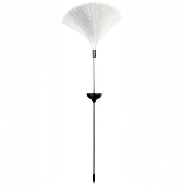 Lampa Solara LED RGB, Fibra Optica Sticla, Otel, H 100 cm, IP 44