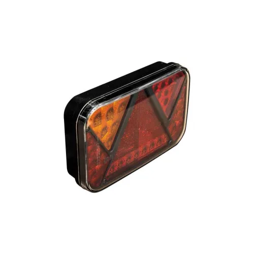 Lampa spate auto LED 6 functii pozitie frana semnalizare ceata iluminare numar 200x130 mm 12V Fristom L TB PM — imaginea 4