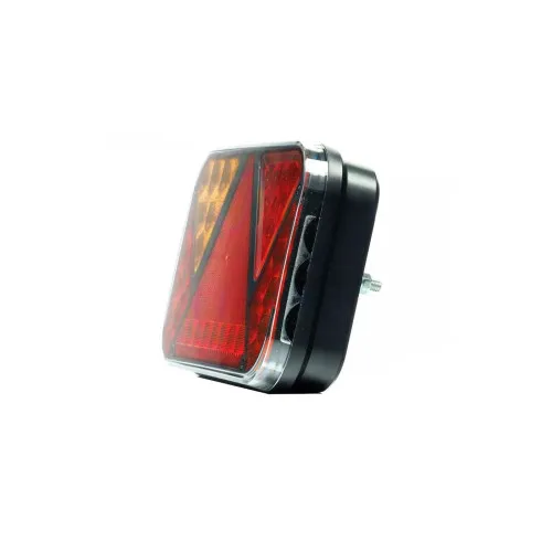 Lampa spate auto LED 6 functii pozitie frana semnalizare ceata iluminare numar 200x130 mm 12V Fristom L TB PM — imaginea 5
