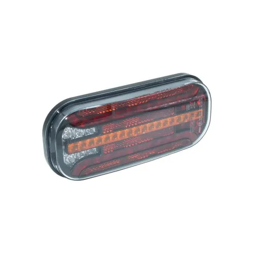 Lampa spate auto LED 6 functii semnalizare dinamica iluminare numar ceata 214x95 mm 12-36V Fristom PM LED Di — imaginea 4