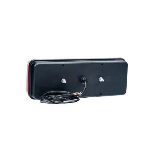 Lampa spate auto LED 6 functii stanga semnalizare dinamica ceata mers inapoi iluminare numar 400x153 mm 12-36V Fristom — imaginea 3