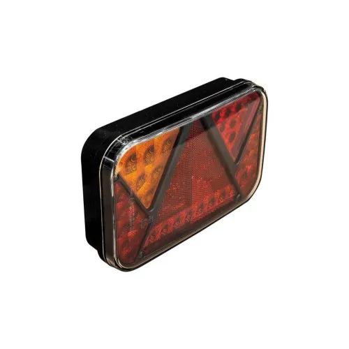 Lampa spate auto LED multifunctionala 5 functii ceata frana semnalizare pozitie 200x130 mm 12V Fristom L NT PM — imaginea 3