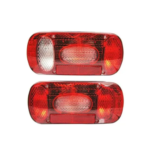 Lampa spate auto/remorca stanga sau dreapta cu becuri 12V stop, semnalizare, pozitie, mers inapoi sau ceata si iluminare numar — imaginea 8