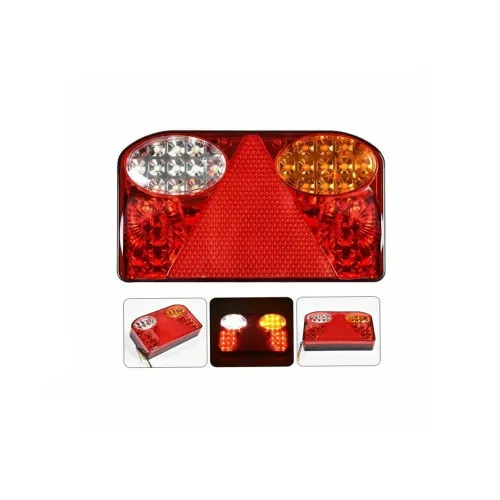 Lampa spate camion LED 12V-24V cu semnalizare stop marsarier si pozitie — imaginea 3