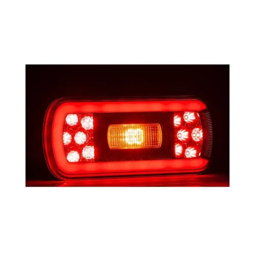 Lampa spate LED 6 functii 12V-24V cu ceata si iluminare numar mufa Fristom PM — imaginea 3