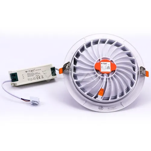 Lampa spot Downlight LED Cip SAMSUNG 30W Orientabil 4000K — imaginea 3