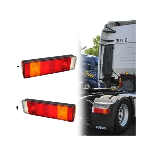 Lampa stop camion compatibila Iveco stanga dreapta 470x130x85 mm omologata E4 / L1034175 — imaginea 3