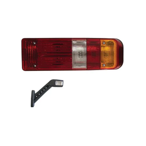 Lampa stop camion cu bec si lampa gabarit LED 24V 400x130 mm