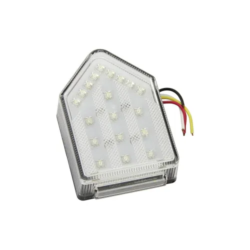 Lampa stop camion LED 12V cu sticla transparenta pozitie stop semnalizare lampa numar Cod: DF TRL001 — imaginea 2