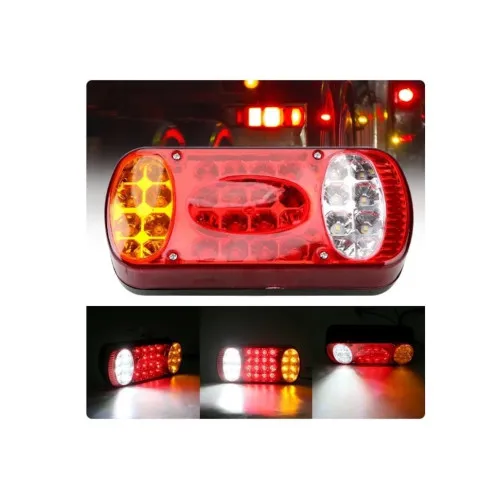 Lampa stop camion LED 5 functii 12V pentru remorca si trailer — imaginea 4