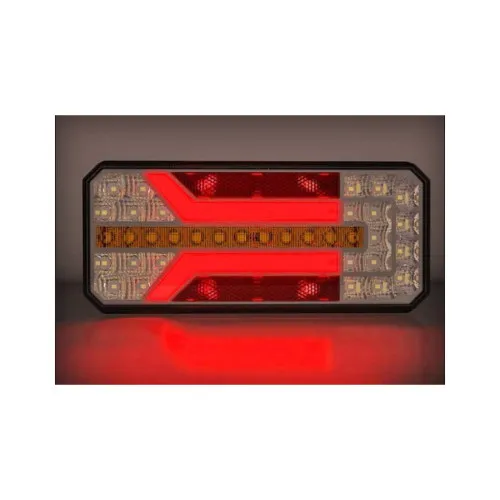 Lampa stop camion LED cu semnalizare dinamica 12V/24V IP67 — imaginea 6