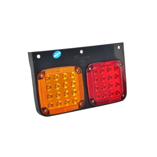 Lampa stop camion LED SMD stanga 12V/24V 340x195x70x26 mm IP66 — imaginea 2