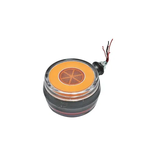 Lampa sub oglinda gabarit LED neon portocalie compatibila camion 12-24V Cod: FR 0332 — imaginea 2