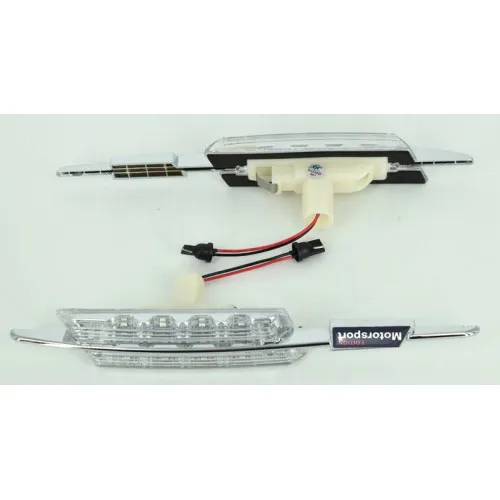 Lampi laterale LED semnalizare transparente compatibile BMW.