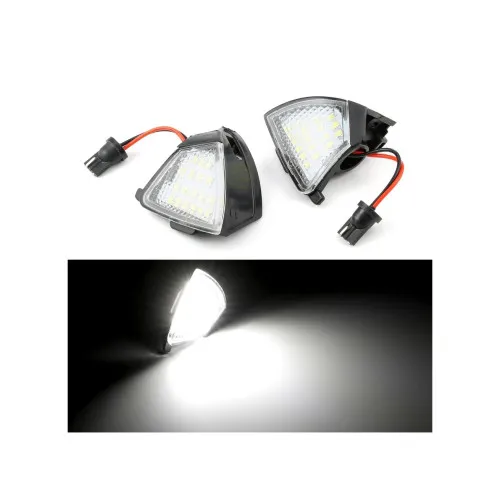 Lampi LED oglinda lumina exterioara compatibile Volkswagen — imaginea 3