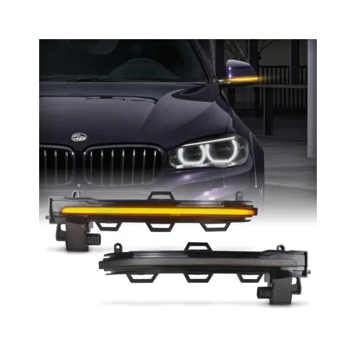 Lampi LED semnalizare oglinda dinamica compatibile BMW X3 F25 X4 F26 X5 F15 X6 F16 / B004D — imaginea 3