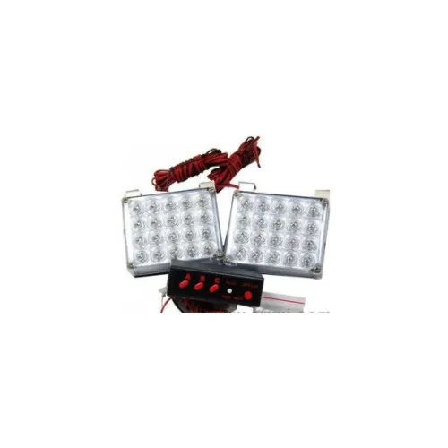 Lampi LED stroboscopice 24V cu controler diverse culori set 2 bucati — imaginea 3