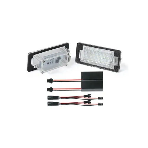 Lampi numar LED compatibile Audi A1 A4 B8 A5 A6 C7 Q5 TT Volkswagen Golf Passat Seat Skoda — imaginea 2