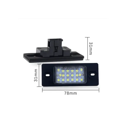 Lampi numar LED compatibile Audi TT 2007-2010 Audi TTS 2007-2010 Audi TT Roadster 2007-2010 — imaginea 3