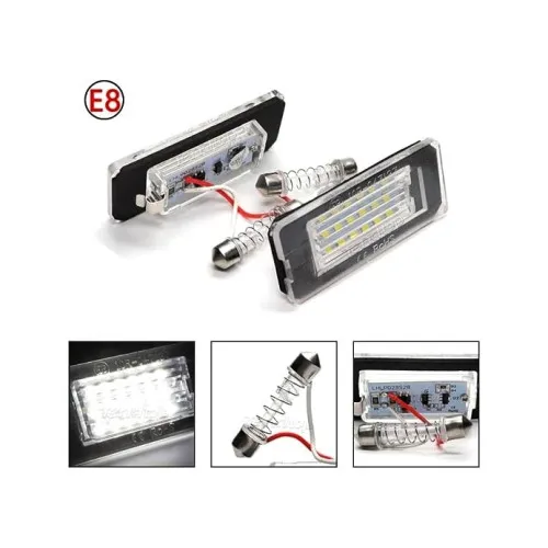 Lampi numar LED compatibile BMW Seria 7 E66 — imaginea 3