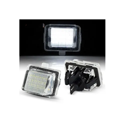 Lampi numar LED compatibile Mercedes C-Class W204 S-Class W221 E-Class W212 C207 CL C216 — imaginea 3