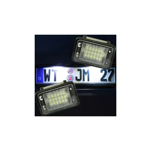 Lampi numar LED compatibile Mercedes Clasa GLK X204 2008-2012 — imaginea 2