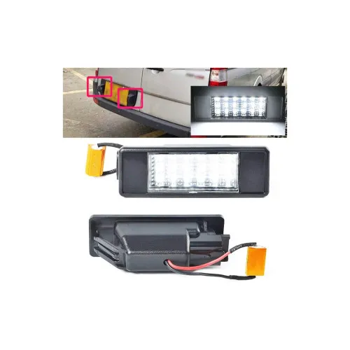 Lampi numar LED compatibile Mercedes Vito W639 Viano W639 Sprinter W906 — imaginea 3