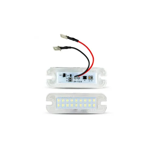 Lampi numar LED compatibile Mercedes W643 G500 G550 G55 — imaginea 4
