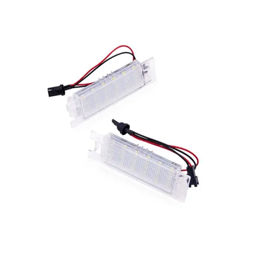 Lampi numar LED compatibile Opel Astra H Corsa D Insignia Zafira B — imaginea 3